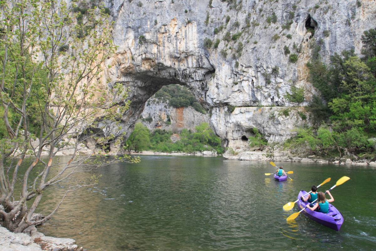 location canoë Ardèche activité