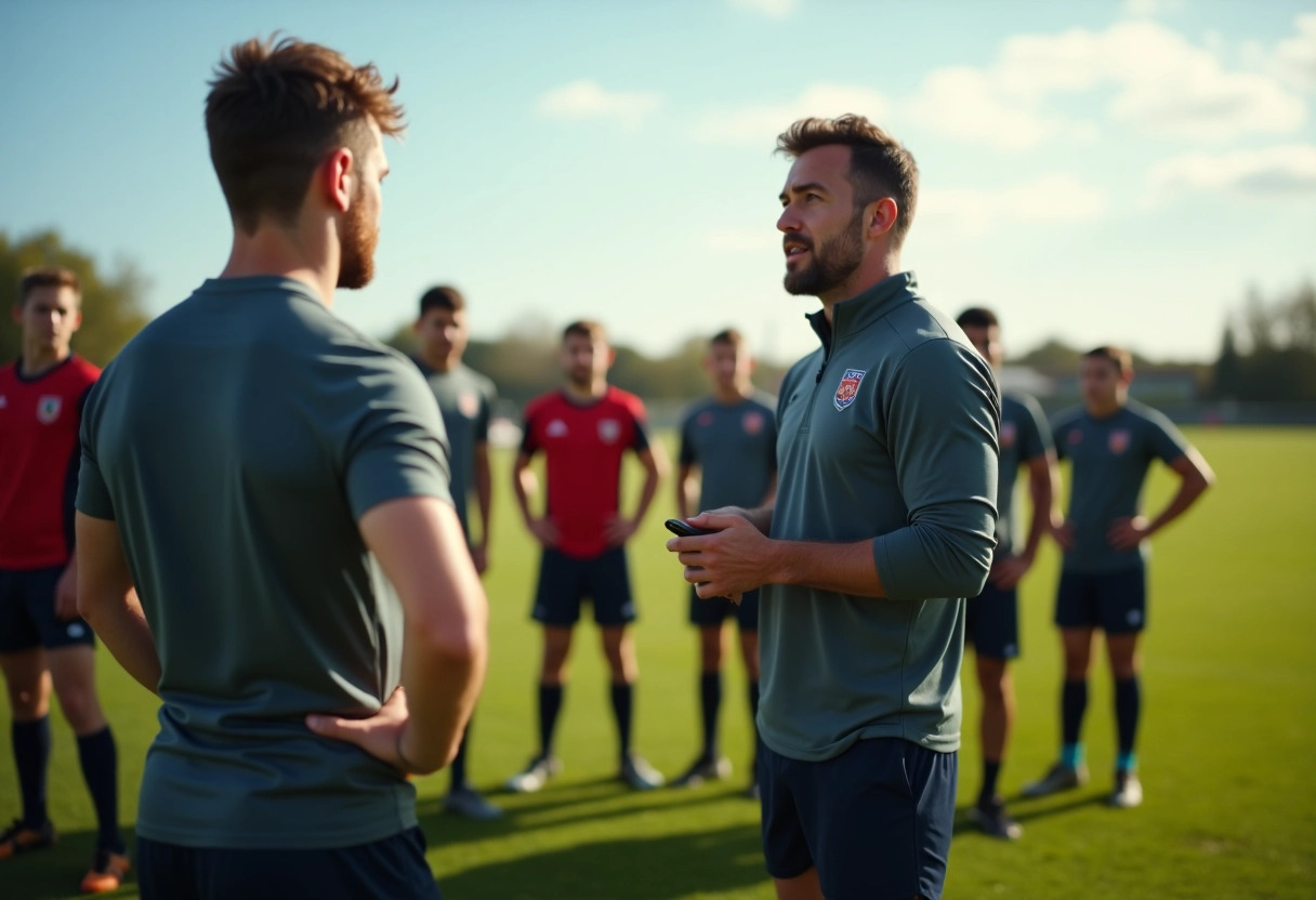 entraînement rugby